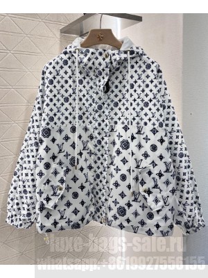 Louis Vuitton Women's Hooded Jacket White