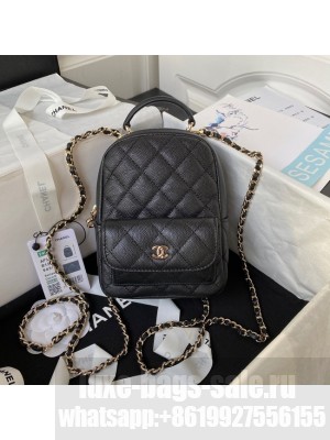 Chanel MINI BACKPACK AP3573 BLACK