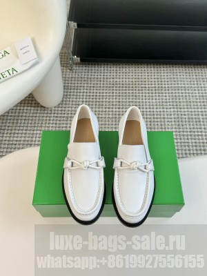 Bottega Veneta Astaire with signature metallic knot Loafer 06