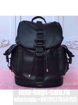Givenchy Calfskin Backpack Bag 9625 Black