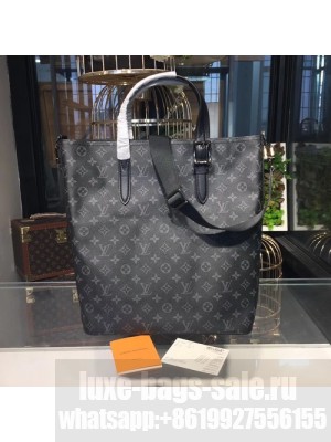 Louis Vuitton Explorer Tote Bag Monogram Eclipse Canvas Fall/Winter 2017 Collection M43421, Noir