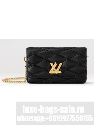 Louis Vuitton Wallet On Chain GO-14 M13139 black
