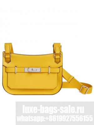 Hermes Jypsiere Mini Bag Yellow