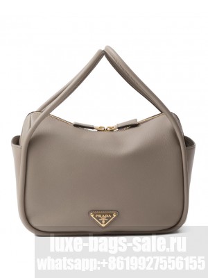 Prada Leather handbag Gray