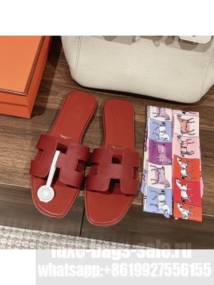 Hermes Oran Flat Slide Sandals 2023 Collection 032