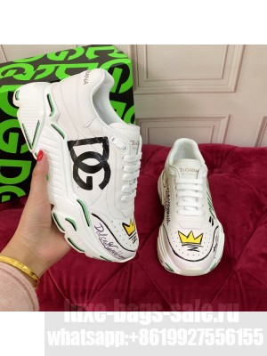 DOLCE & GABBANA UNISEX DAYMASTER WITH DG LOGO SNEAKERS 2022 012
