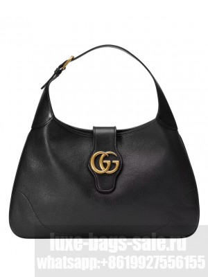 Gucci Aphrodite Medium Shoulder Bag 726274 Black