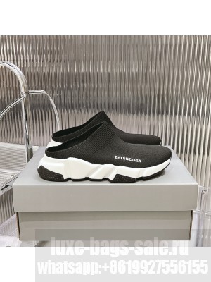 Balenciaga Unisex Speed Recycled Knit Mule Slip-On Sneakers 07