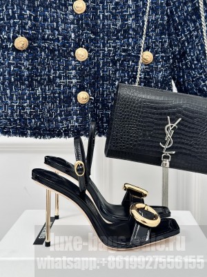 JACOUEMUS Les sandales Regalo Black