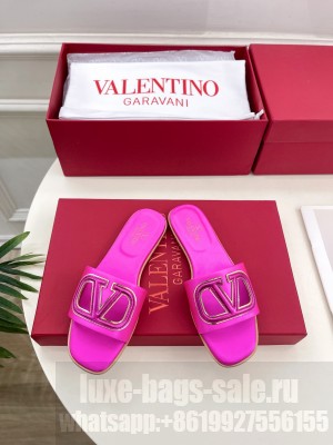 Valentino Garavani VLogo cut-out slide sandal 07 2025
