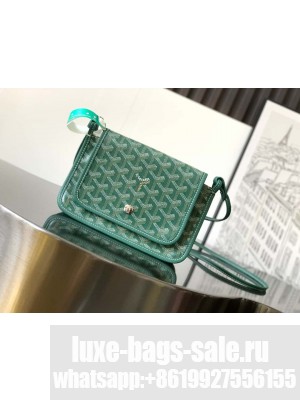 Goyard Plumet Pocket Wallet Green