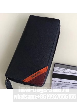 Prada Leather Men's Document Holder Wallet 2ML317 2M1317 10