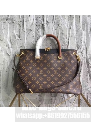 Louis Vuitton Pallas Bag 34cm Monogram Canvas Fall/Winter 2017 Collection M41064, Noir