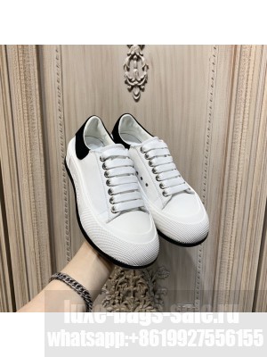 Alexander McQueen Unisex Deck Lace Up Plimsoll 18 2021 Collection