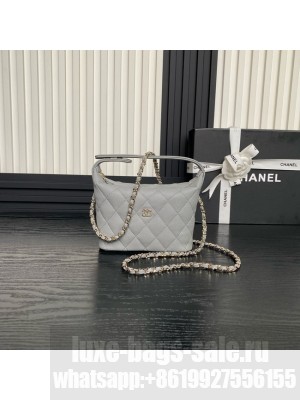 Chanel HOBO HANDBAG AP4386 gray