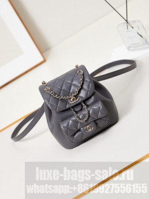 Chanel SMALL BACKPACK AS2908 dark gray