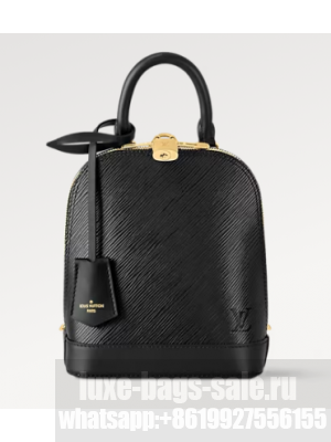 Louis Vuitton Alma Backpack M25103 black