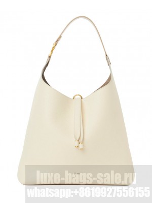 Chloe Marcie Hobo Bag Cream