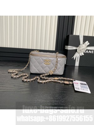 Chanel CLUTCH WITH CHAIN AP4301 gray