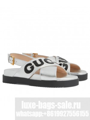 Gucci Women's Gucci Sandal 738691 Silver