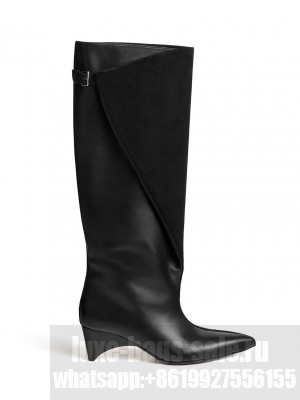 Hermes Women's Hilona 55 Boot Black