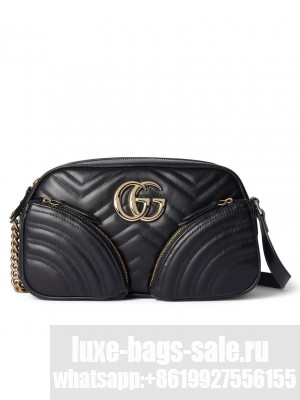 Gucci GG Marmont Small Shoulder Bag 798715 Black