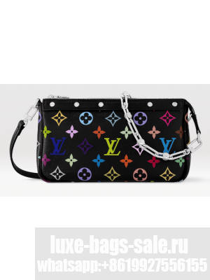 Louis Vuitton LV x TM Pochette Accessoires M13404 black