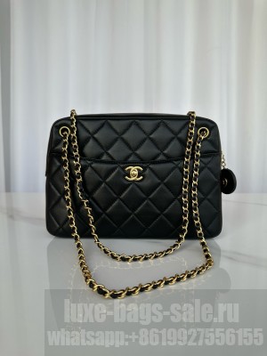 Chanel CAMERA CASE AS5187 BLACK