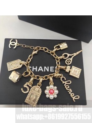Chanel Logo Charm Bracelet AB5839 Spring/Summer 2021 Collection
