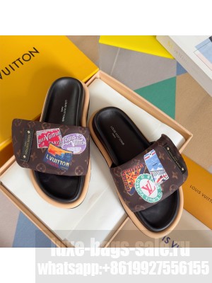 Louis Vuitton Unisex Pool pillow comfort mule 017