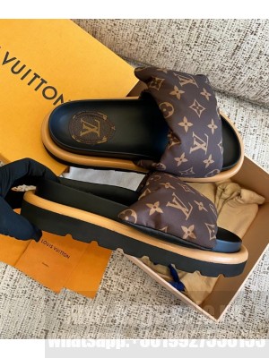 Louis Vuitton 1A98GU Unisex Pool pillow comfort mule
