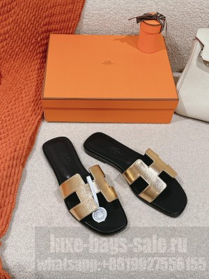 Hermes Oran Flat Slide Sandals 2024 016