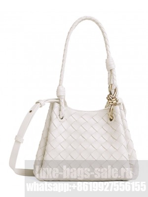 Bottega Veneta Small Parachute Cream