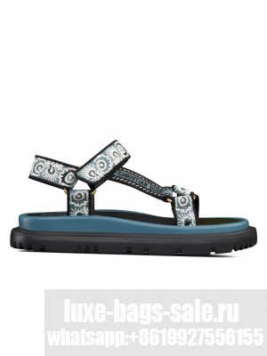 Christian Dior Women's D-Wave Sandal Blue