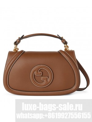 Gucci Blondie Small Top Handle Bag 815714 Coffee