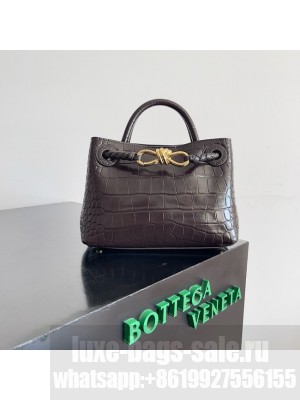 Bottega Veneta Mini Andiamo alligator leather 805232 Fondant