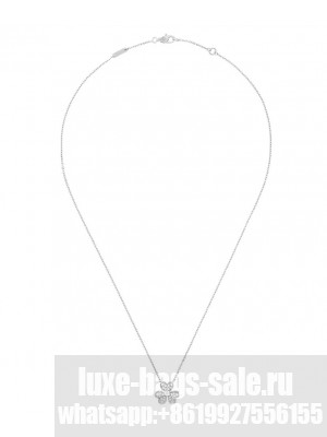 Van Cleef & Arpels Women's Frivole Pendant, Mini Model Silver