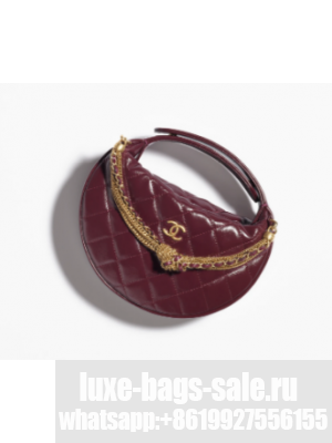 CHANEL POUCH AP4058 Dark Burgundy