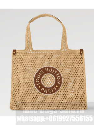 Louis Vuitton OnTheGo MM M24723 Natural&Tan