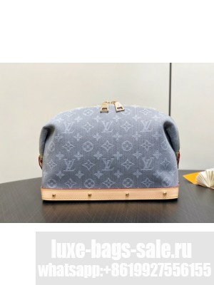 Louis Vuitton Cosmetic Pouch GM M13750 blue