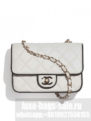 Chanel Mini Flap Bag AS5151 White