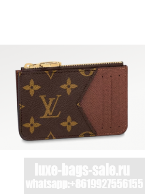 Louis Vuitton Romy Card Holder M81880 Armagnac Brown