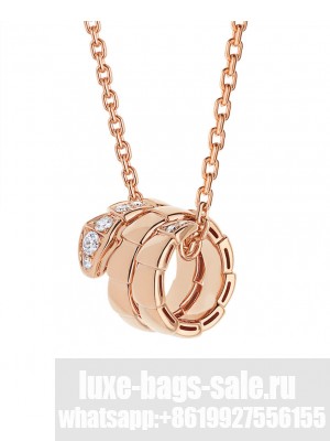 Bvlgari Necklace Serpenti Viper Red