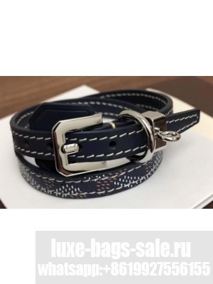 Goyard Edmond Double Bracelet Dark Blue