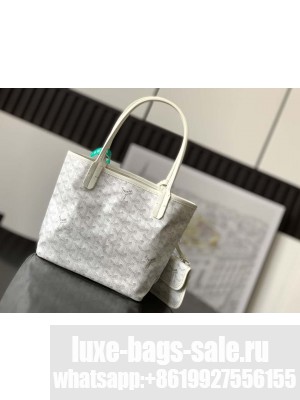Goyard Saint Louis mini bag white