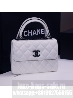 CHANEL mini Flap Bag With Top Handle 4654-1
