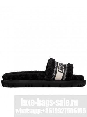 Christian Dior Women's Dway Slide Black