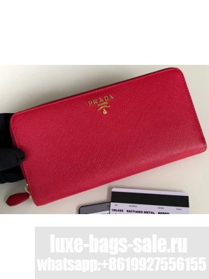 Prada Leather Zip Around Wallet 1ML506 11