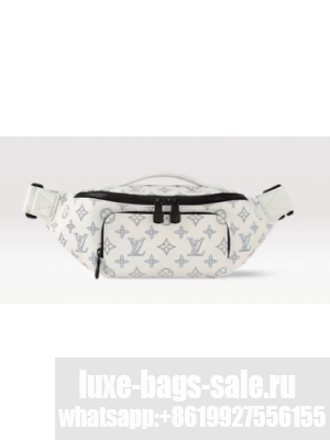 Louis Vuitton Rush Bumbag M25227 White&Navy Blue