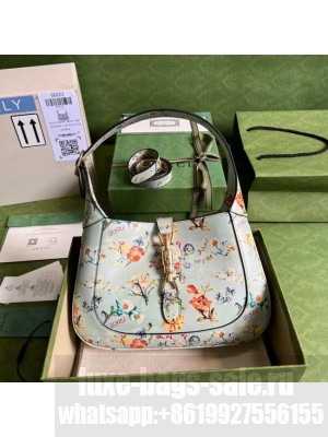 Gucci Jackie 1961 small hobo bag 636709 light blue